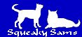 Squeaky Sam's Logo